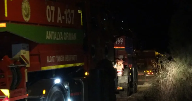 Antalya da Orman Yangını Kontrol Altına Alındı