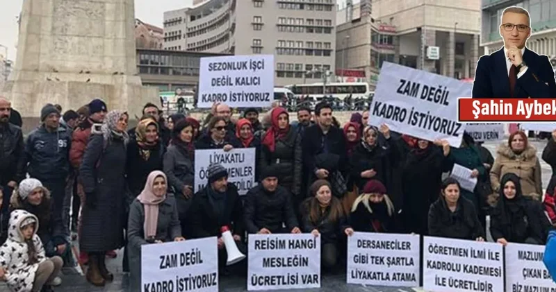 Eğitimde güvencesizliğin ve emek sömürüsünün adı: Ücretli öğretmenlik ve usta öğreticilik