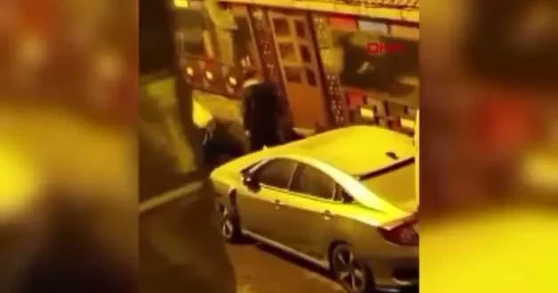 Avcılar da şehri eşkıyası tartıştığı kadınıdarbetti