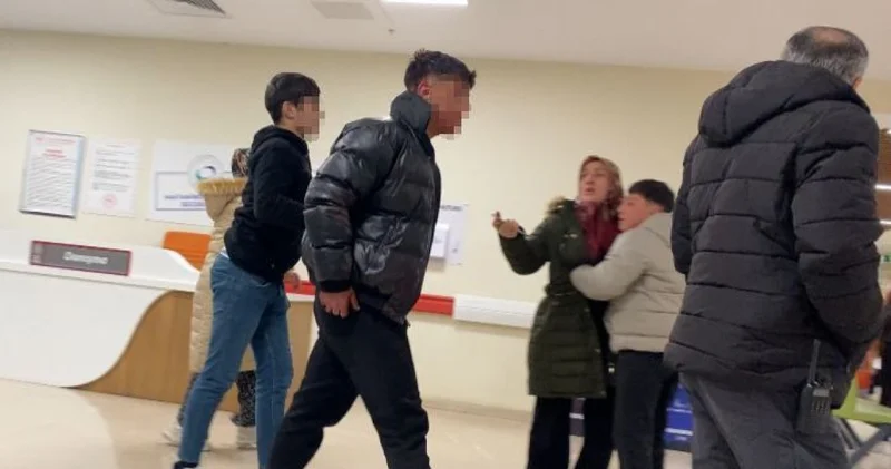 17 yaşındaki gençler birbirine girdi! 2 yaralı Son dakika haberleri