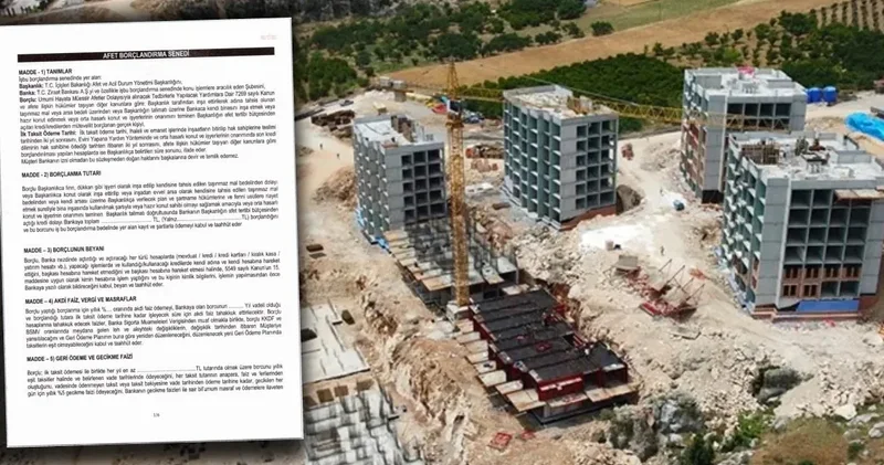 İşte depremzedeye imzalatılan o boş senet