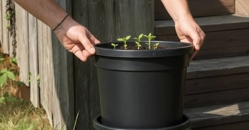 Her balkonda yetişiyor: Saksıya 1 eken 10 kat hasat topluyor Sözcü Gazetesi