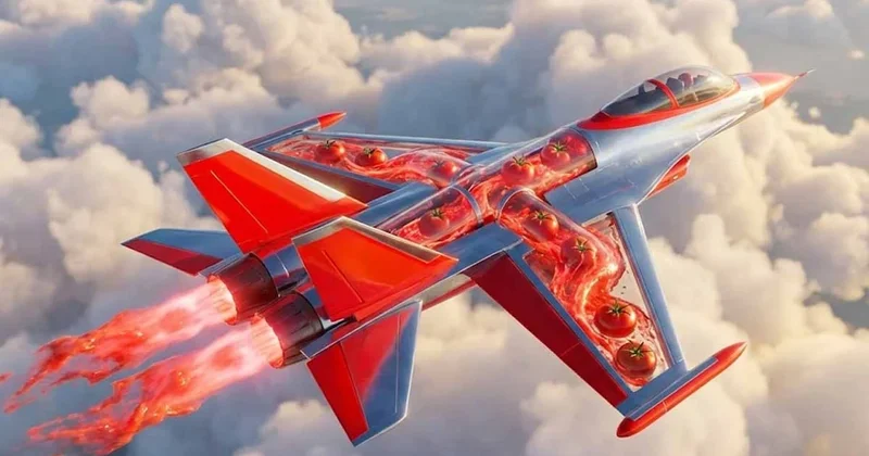 Uçakları artık domatesler uçuracak Sözcü Gazetesi