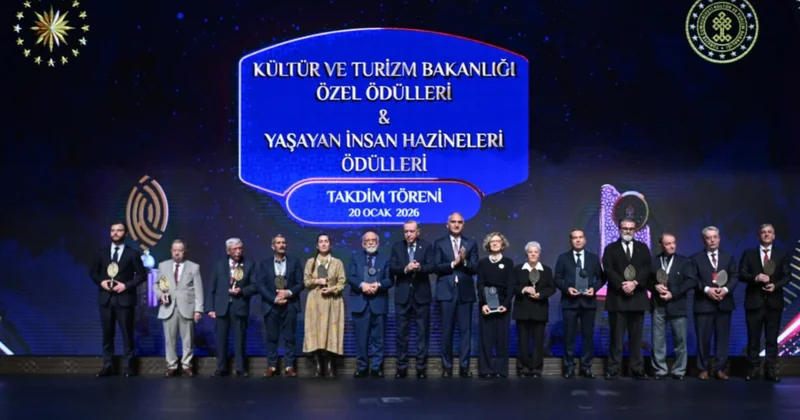 Kültür ve Turizm Bakanlığı Özel Ödülleri ve Yaşayan Hazineler Ödülleri sahiplerini buldu