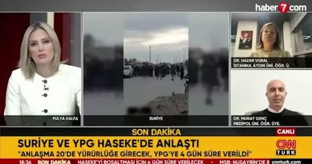 Şam yönetimi ve SDG anlaştı... Saat 20 de yürürlüğe girecek