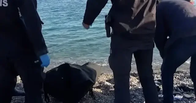 Antalya da oltaya ceset takıldı VİDEO İZLE