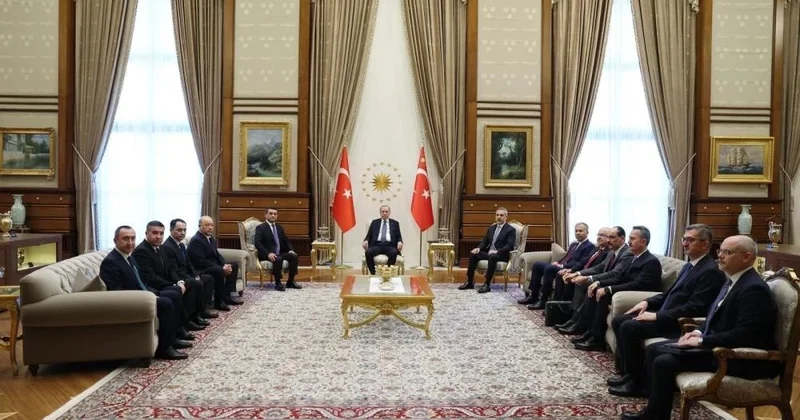 Cumhurbaşkanı Erdoğan, Özbekistan heyetini kabul etti