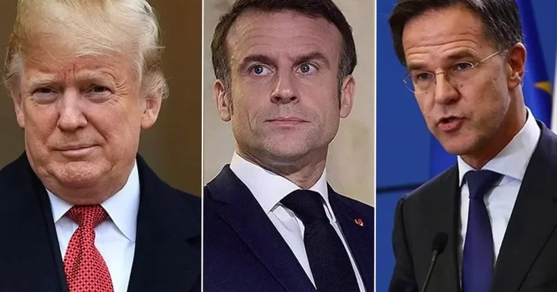 Trump tan büyük ifşa: Macron ve Rutte nin gizli mesajlarını paylaştı