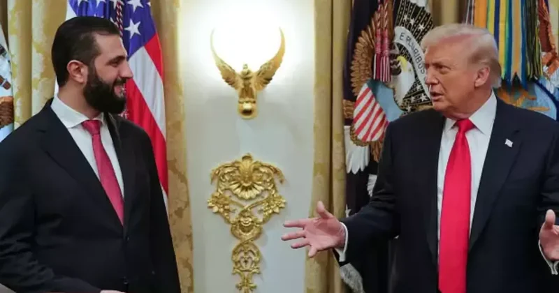 Tarihi gelişme sonrası Trump tan ilk açıklama! Suriye hükümeti yakaladı