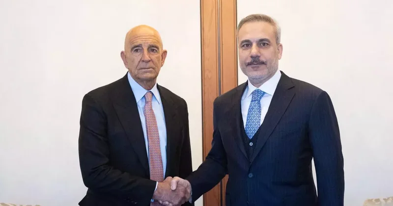 Son dakika Ankara da Suriye zirvesi! Bakan Fidan ile Barrack görüştü