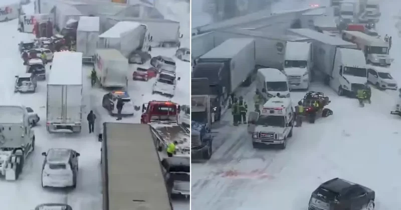 Kar Fırtınası Trafiği Olumsuz Etkiliyor