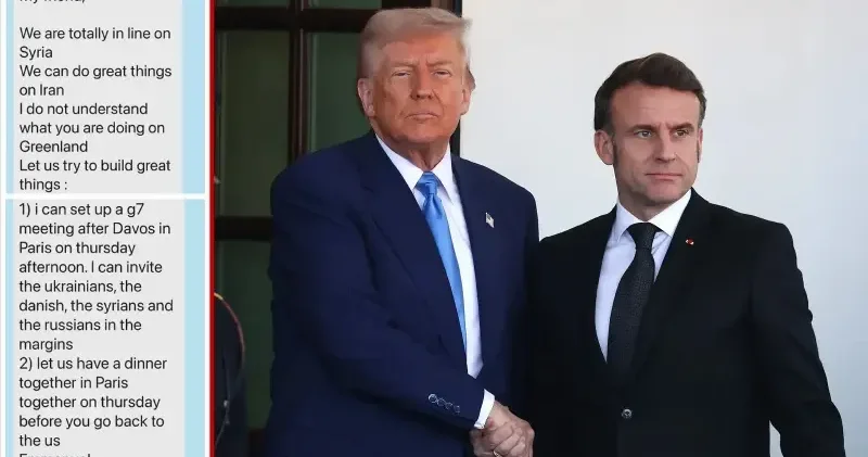 Trump Macron’un özel mesajını sosyal medyadan yayınladı: Dostum ne yapmaya çalıştığını anlayamıyorum Amerika Haberleri