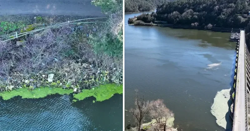 Elmalı Barajı nın kıyısındaki atıklar çevre kirliliğine neden oldu İstanbul Haberleri