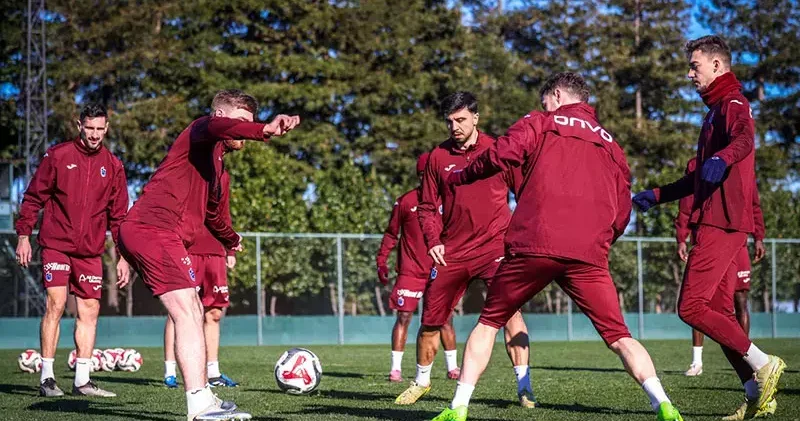 Trabzonspor’da Gaziantep FK maçı hazırlıkları