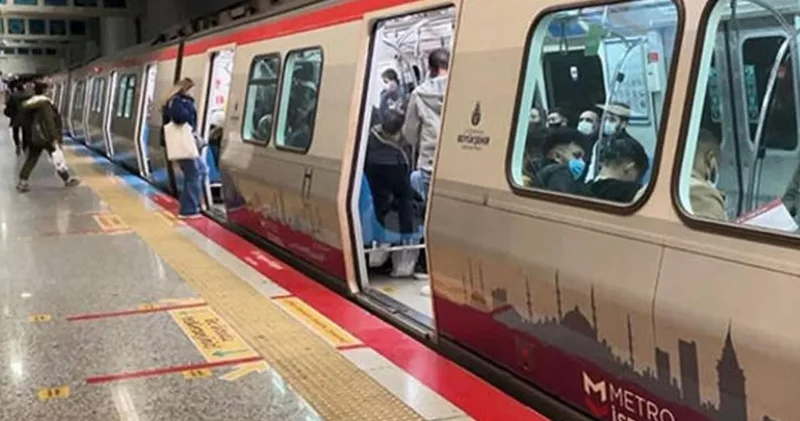 İstanbul metrosunda intihar girişimi!