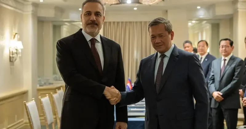 Bakan Fidan Kamboçya Başbakanı Hun Manet ile görüştü Gündem Haberleri