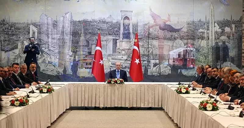 Cumhurbaşkanı Erdoğan, ASKON Yönetim Kurulu üyelerini kabul etti