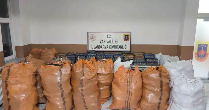 Van’da gümrük kaçağı malzeme ele geçirildi