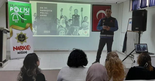 Niğde de uyuşturucu kullanımını önlemeye yönelik bilgilendirme yapıldı Niğde Haberleri