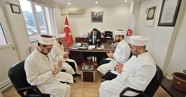 Şaphane de yeni göreve başlayan din görevlileri için tören düzenlendi Kütahya Haberleri