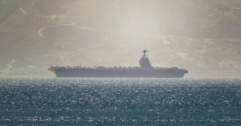 Venezuela yı fetheden uçak gemisi Akdeniz e girdi: İran için geri sayım başladı Sözcü Gazetesi