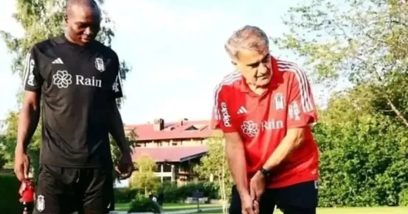 Aboubakar dan Şenol Güneş e teşekkür! Paylaştığı kare gündem oldu