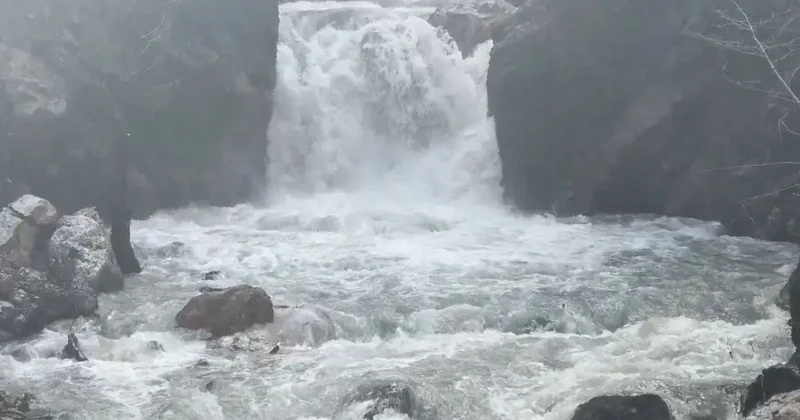Osmaniye’de yağmurun bereketi Karaçay Vadisi’ni coşturdu