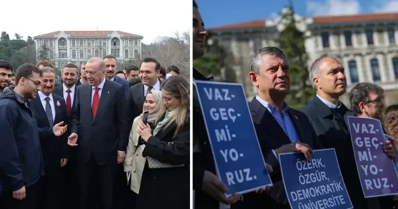 Boğaziçi nde bariyer illüzyonu: Özgür Özel o rahatlığı AK Partili gençlere borçlu Gündem Haberleri