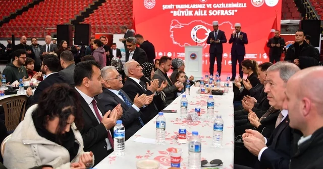 Kayseri protokolü, ilk iftarı şehit aileleriyle açtı Kayseri Haberleri