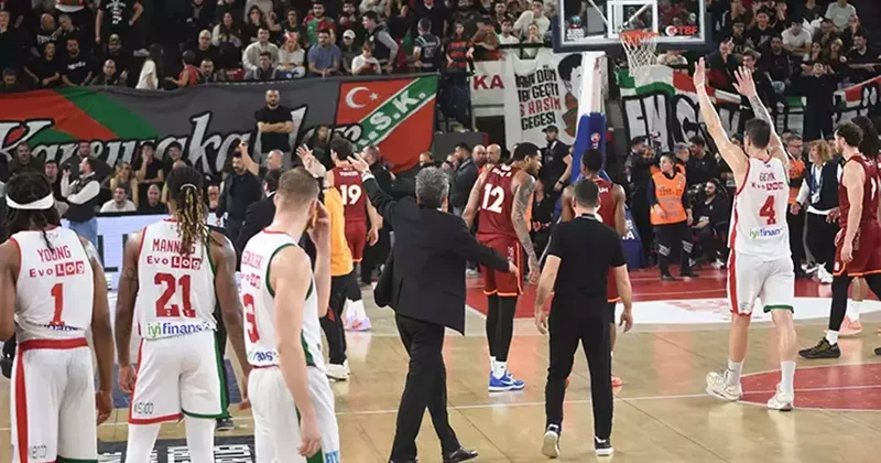 Karşıyaka Basketbol un Galatasaray maçı cezası belli oldu! Fanatik Gazetesi Basketbol Haberleri Spor