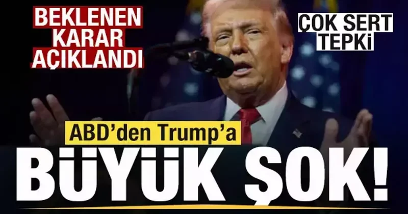 ABD den son dakika kararı! Trump a büyük şok! Jet açıklama: Uzun süre mutlu kalmayacaklar