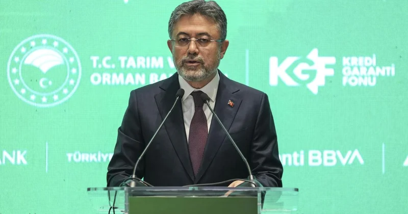 Bakan Yumaklı: 30 milyar liralık tarımsal krediye teminat sağlanacak