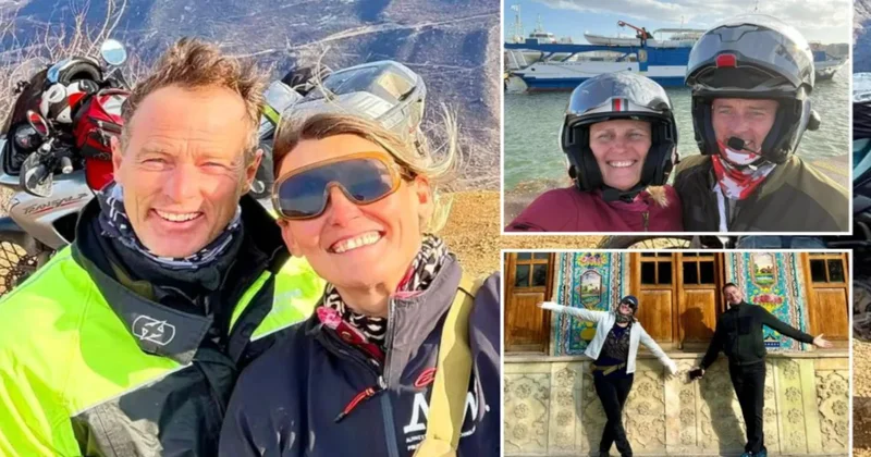 Motosikletle dünya turu yapan çift İran’da kabusu yaşadı! Sözcü Gazetesi