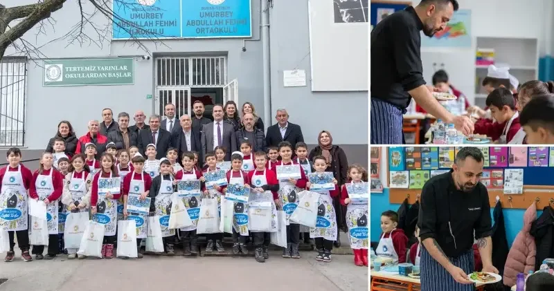 Marmarabirlik minik şeflerle sağlıklı nesiller yetiştiriyor Aktüel Haberleri