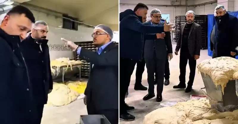 Hamurlar yerlere taştı, işletme sahibinin savunması skandalı ikiye katladı
