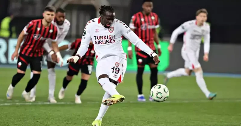 Zafer tek golle geldi! Samsunspor tur kapısını araladı