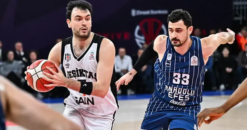Kupada ilk finalist Beşiktaş! Nefes kesen son çeyrek... Beşiktaş GAİN Anadolu Efes maç sonucu 91 82 Fanatik Gazetesi Basketbol Haberleri Spor