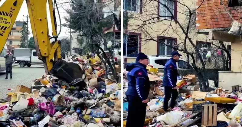 Derince de 30 Ton Çöp Temizlendi