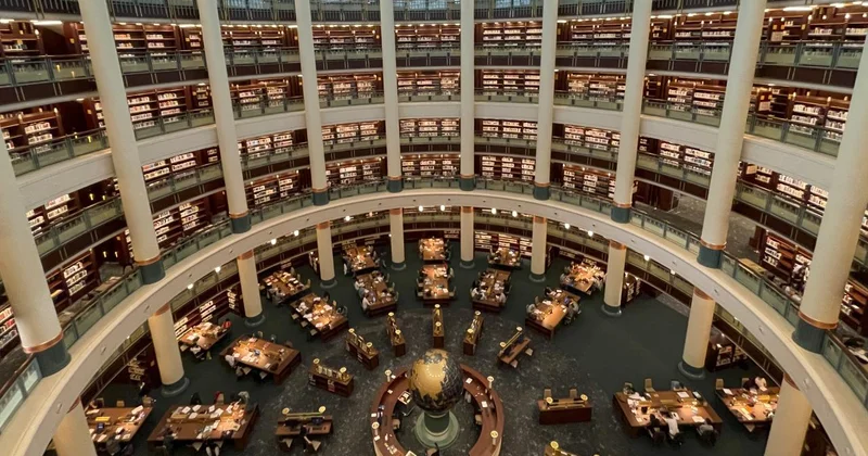 Cumhurbaşkanlığı Millet Kütüphanesi 9 milyon ziyaretçiyi ağırladı