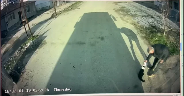 Başı konserve kutusuna sıkışan kediyi otobüs şoförü kurtardı Malatya Haberleri