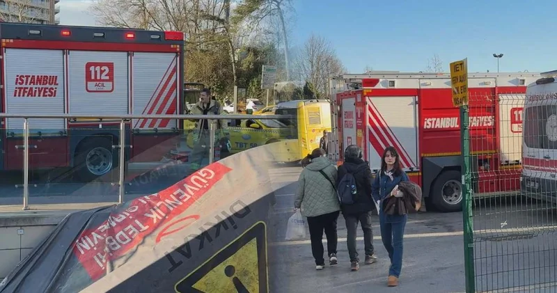 İstanbul metrosunda intihar! Raylara atlayan kadın can verdi