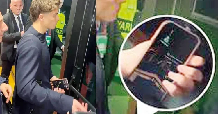 Kenan Yıldız ın telefon gündem oldu