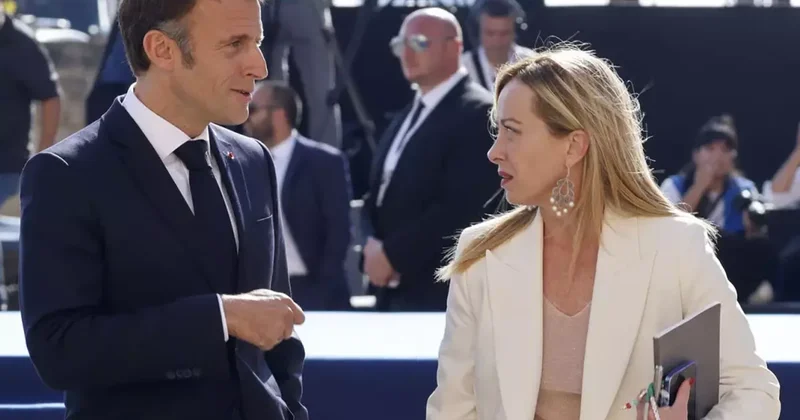 Meloni nin Fransa yorumu Macron u küplere bindirdi: İşine bak