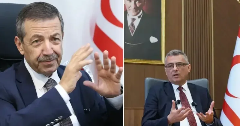 KKTC Dışişleri Bakanı Ertuğruloğlu Cumhurbaşkanı Erhüman ı eleştirdi: Türkiye ciddi bir devlettir Avrupa Haberleri