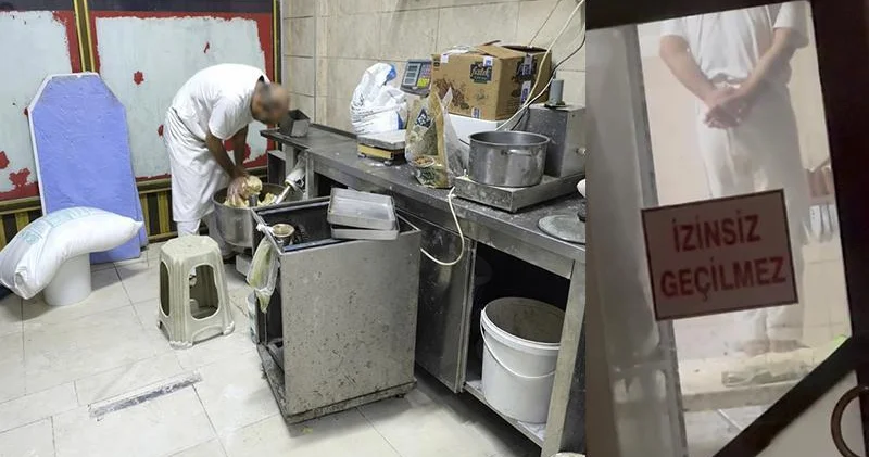 Çalışanın, ayaklarıyla hamur çiğnediği imalathane mühürlendi