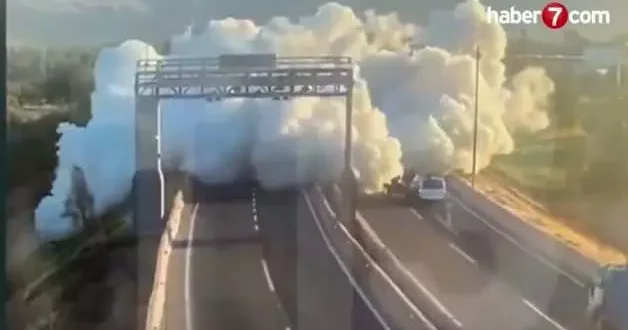 Şili de doğal gaz taşıyan kamyon patladı! 4 ölü, 17 yaralı