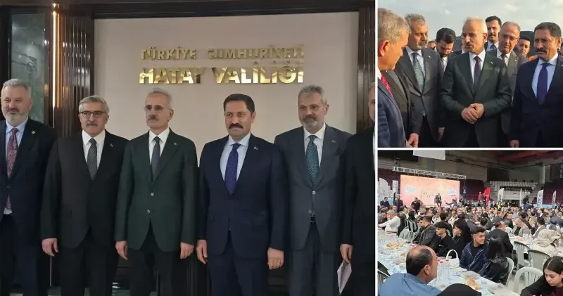 Bakan Uraloğlu duyurdu: Deprem bölgesine 80 milyar liralık ulaştırma yatırımı Hatay Haberleri