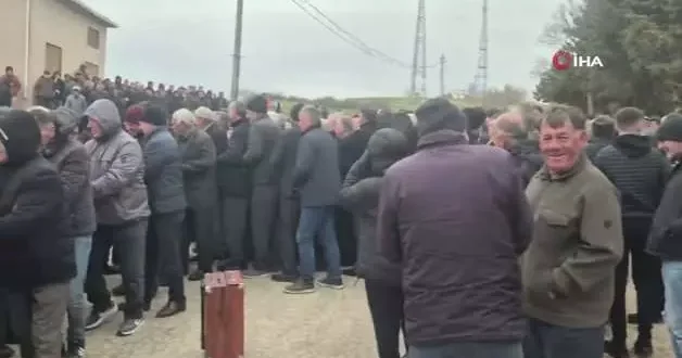 Edirne de 90 yıllık bayram geleneği yaşatıldı