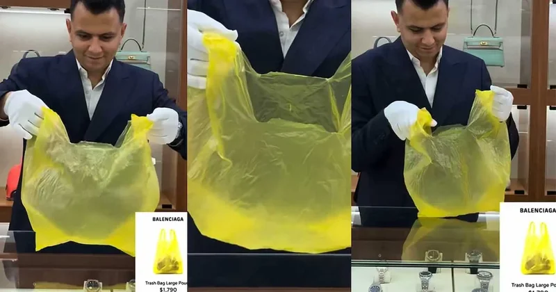 Markalar çıldırdı: 1.790 dolarlık sarı çöp poşeti Sözcü Gazetesi