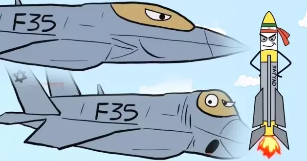 ABD’ye ait F 35 in vurulmasını ti ye aldılar